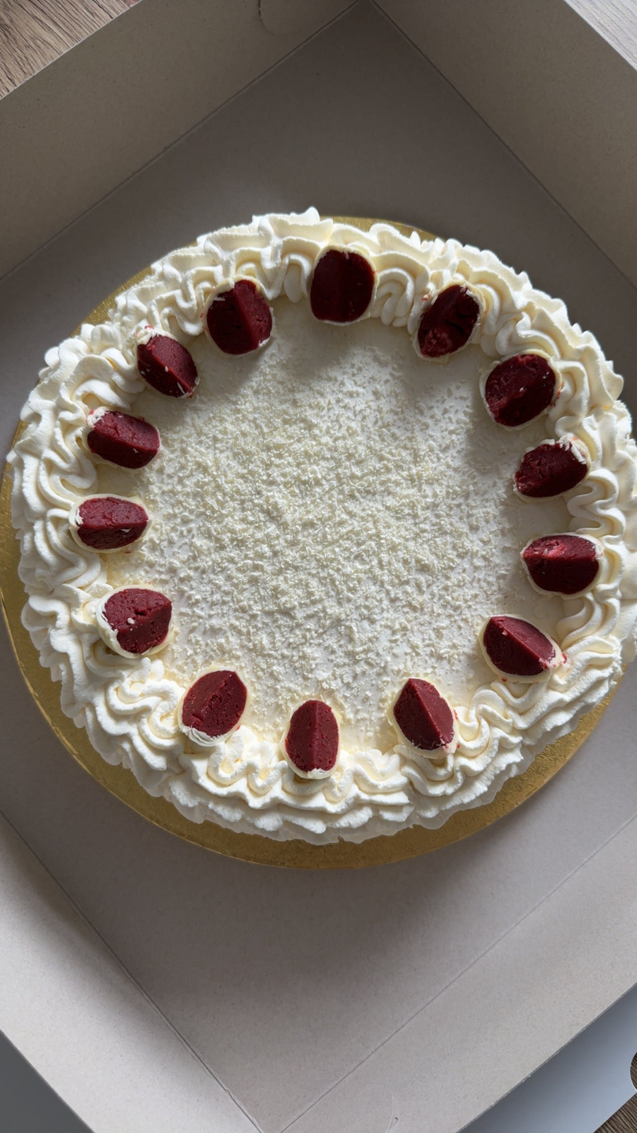 Redvelvet cheesecake 12 punten