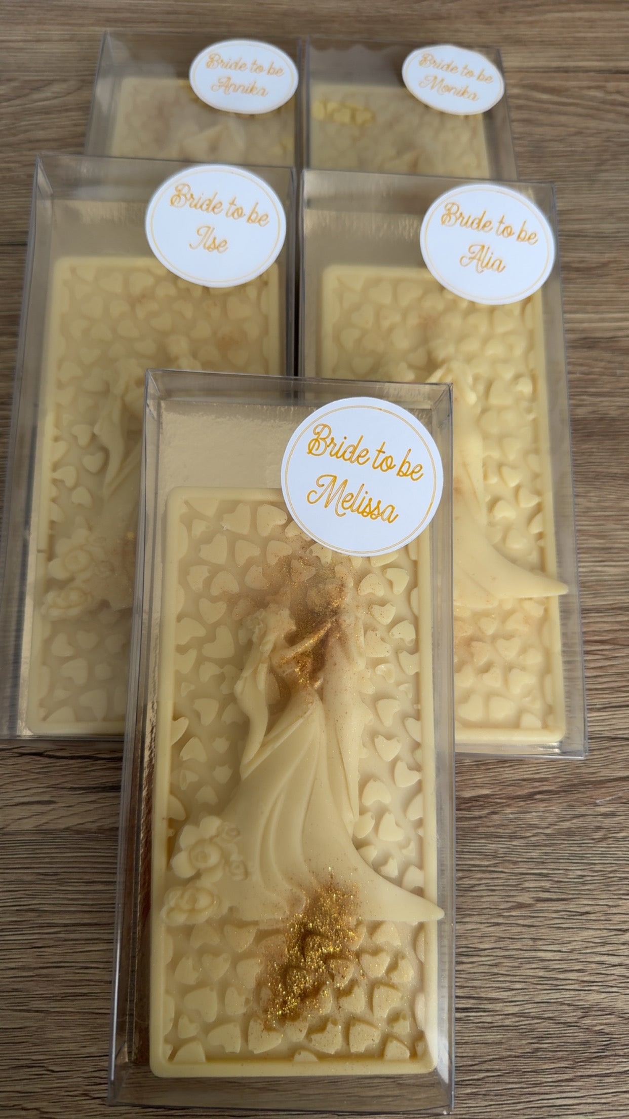 Bride to be chocoladereep + sticker