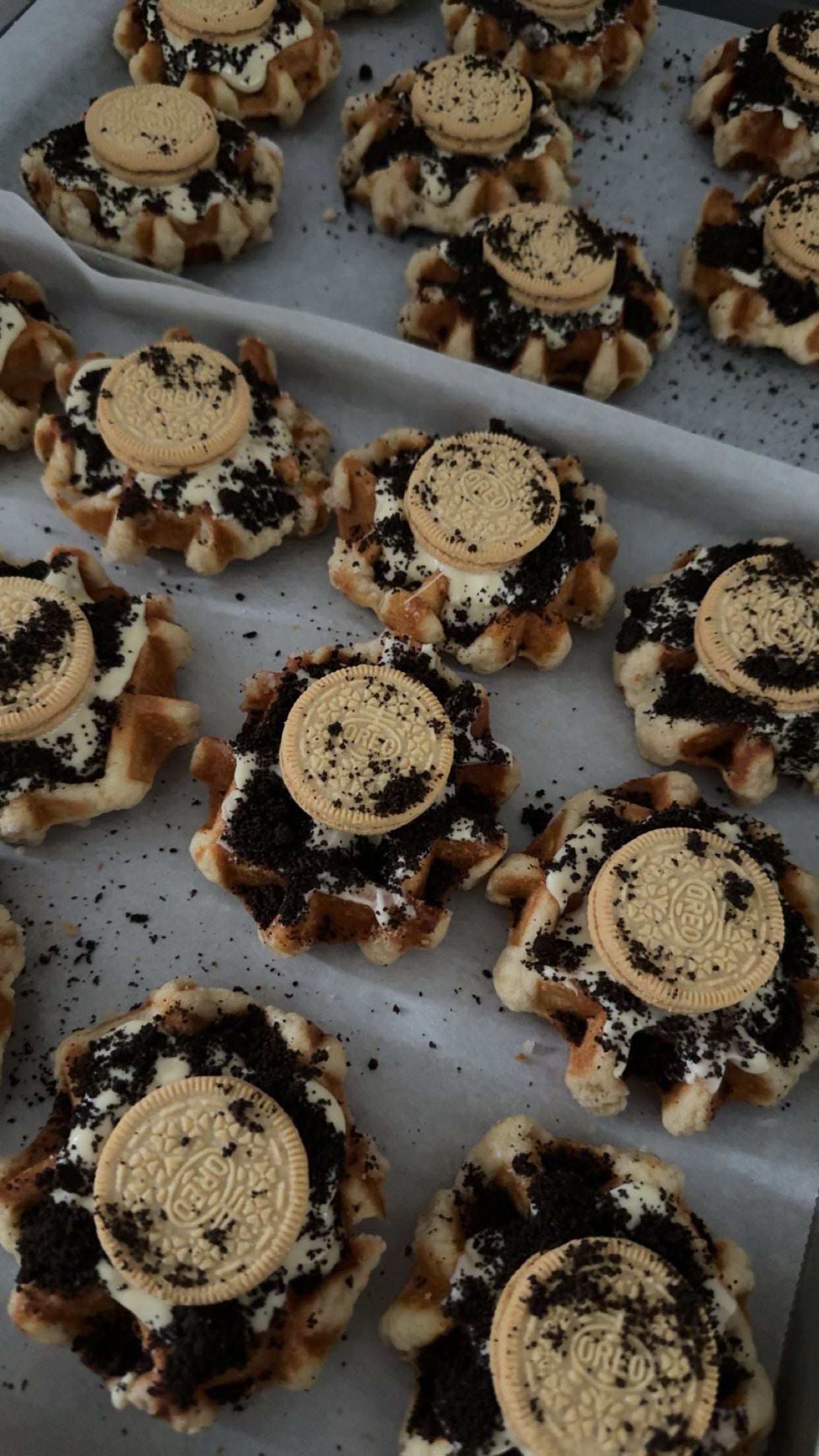 Oreo wafel traktaties 10 stuks