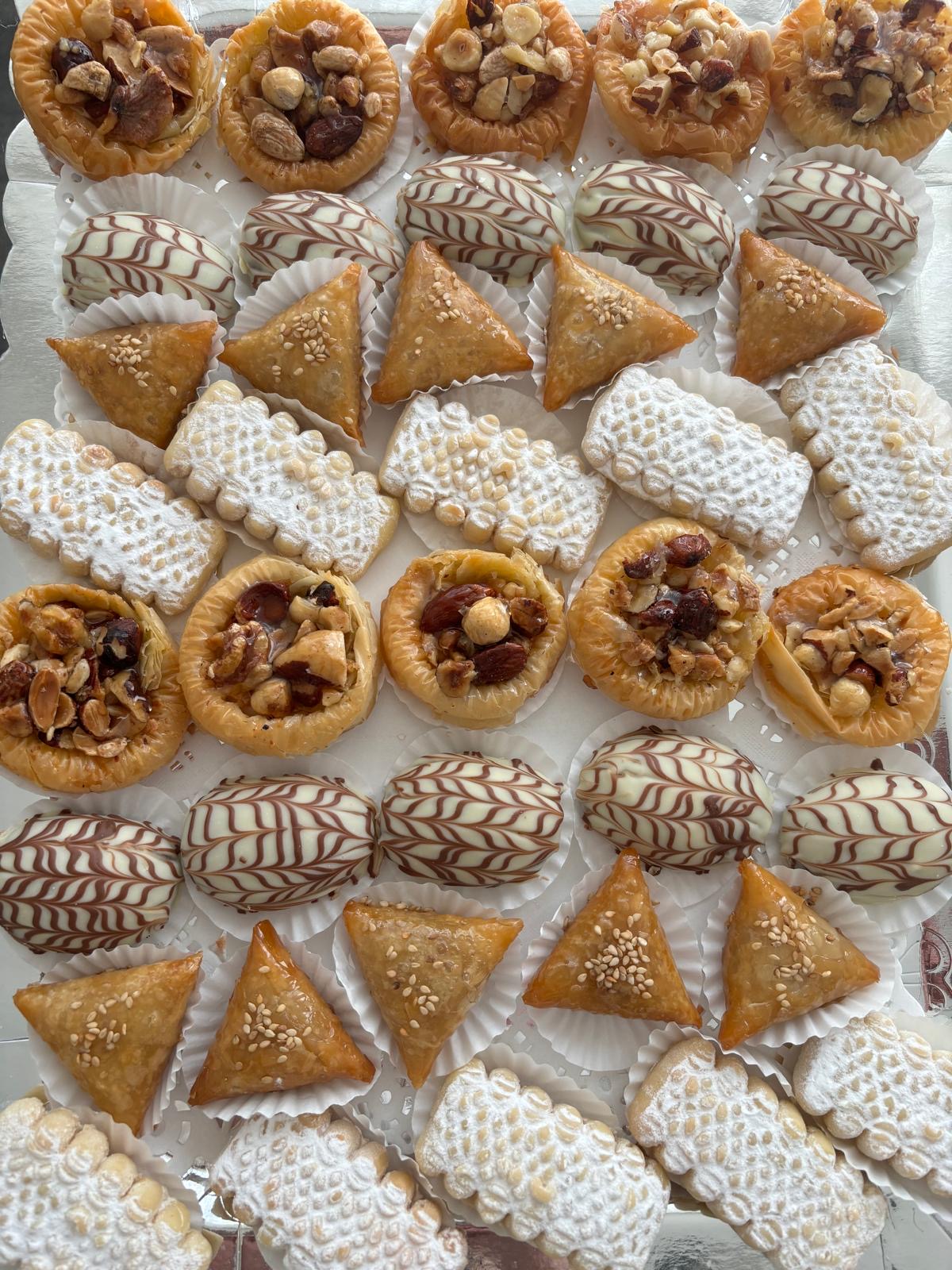 Luxe koekjesplateau
