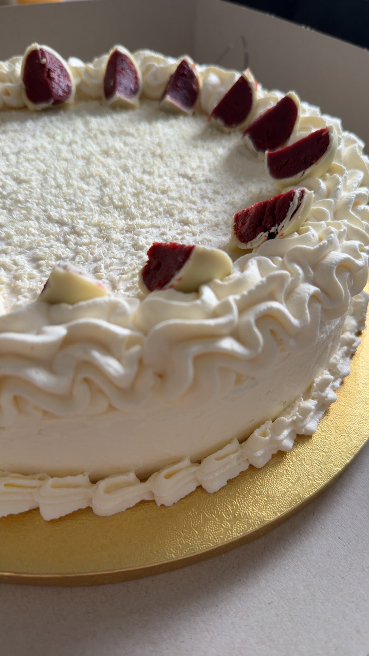 Redvelvet cheesecake 12 punten