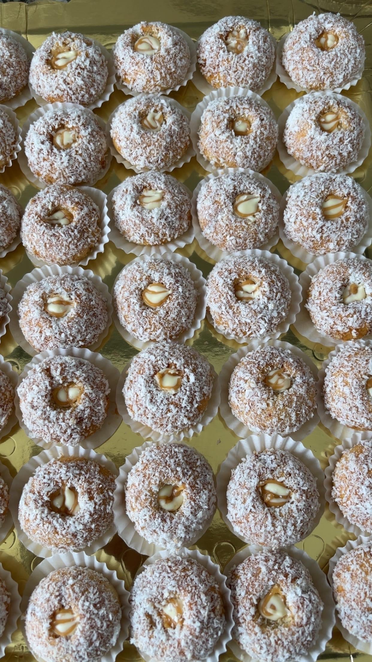 Amandel kokos caramel koekjes 30 stuks