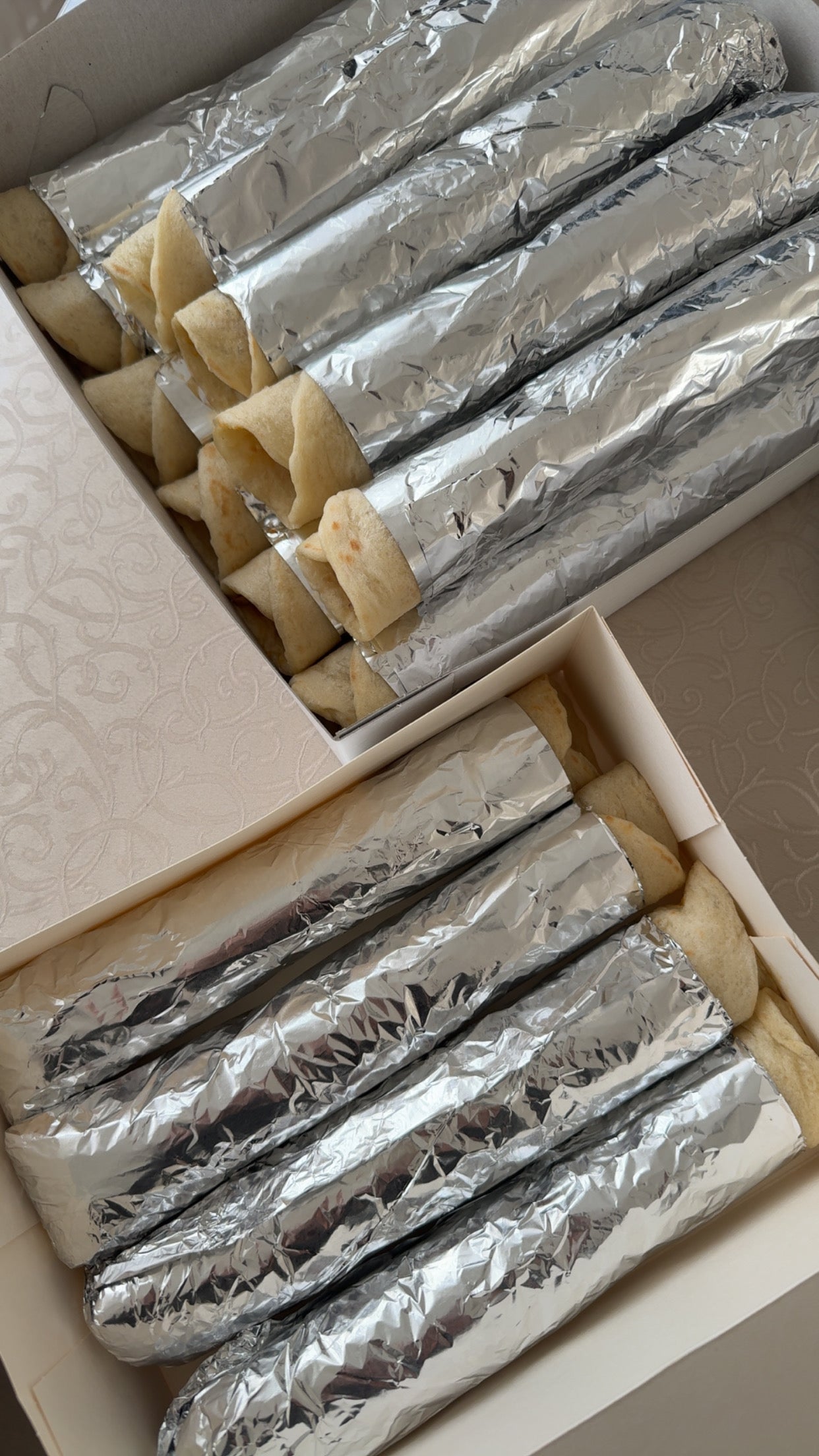 Gevulde homemade wraps 5 stuks