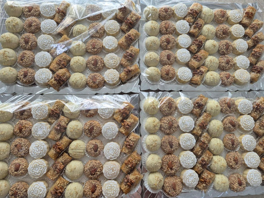 Luxe koekjesplateau