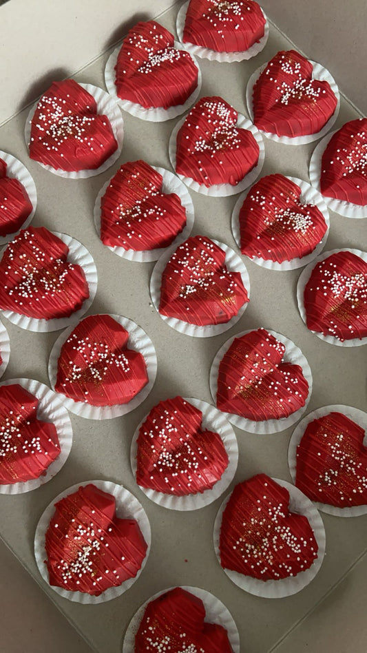 Gevulde hartjes 4 stuks