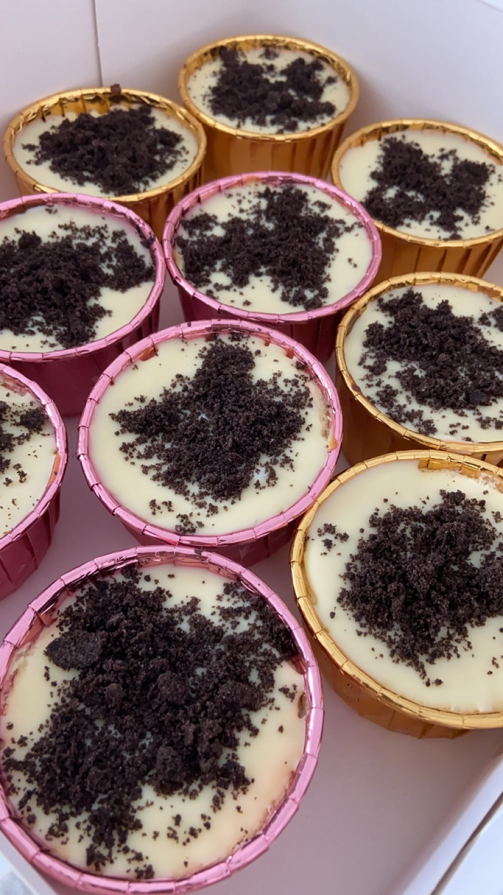 Oreo cheesecakes 10 stuks