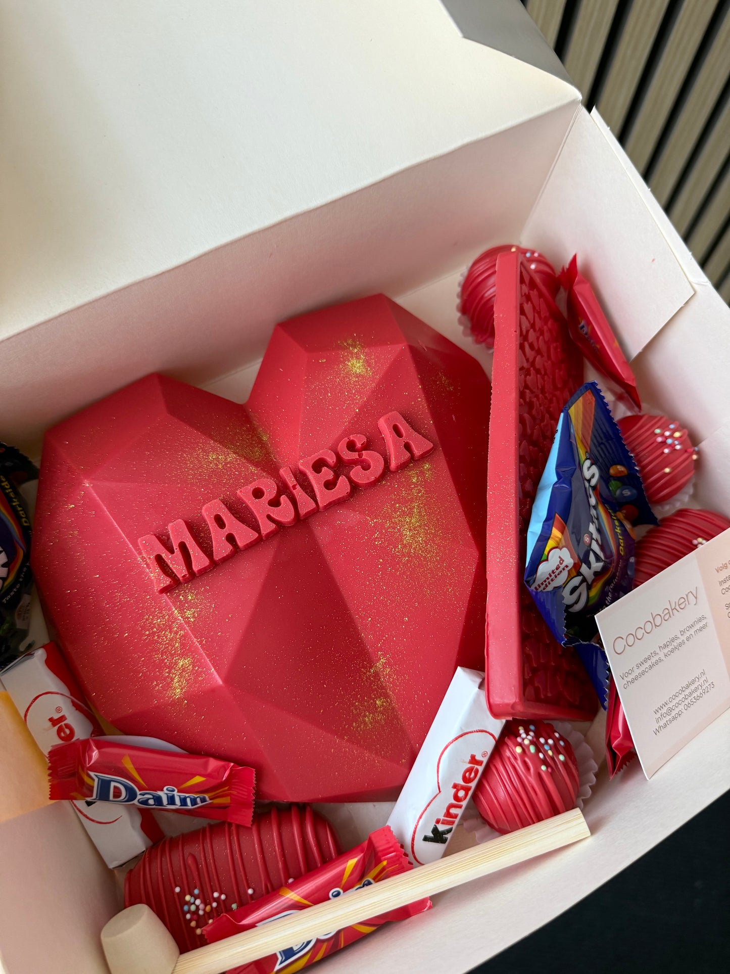 Breakable heart met naam