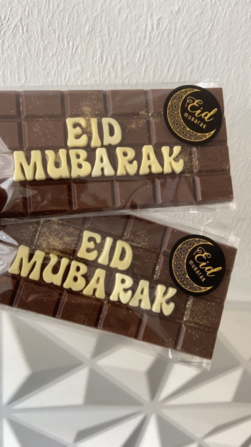 Eid mubarak chocoladereep